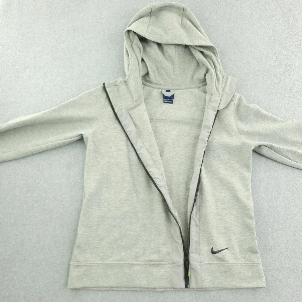NikE Advance 15 Fleece Full-Zip Hoodie Womens M Activewear Fall Athletic Top